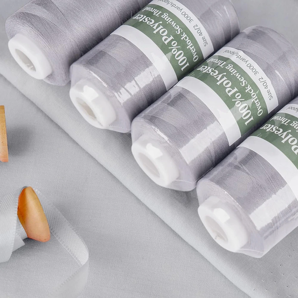 Wholesale Polyester Thread All Purpose Sewing Thread for Sewing Machine Over-lock Cone Sewing Supplies