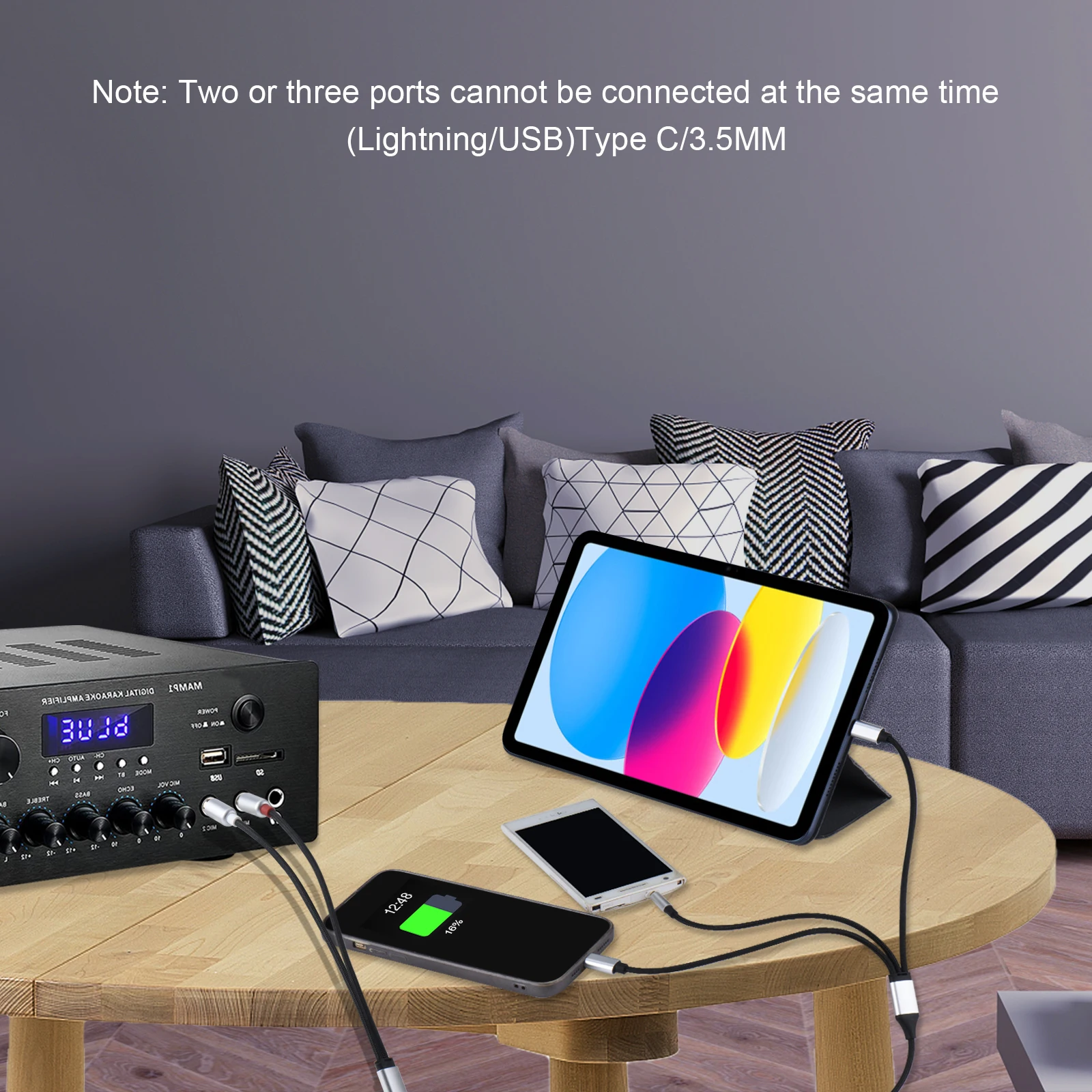 Wholesale 3.5mm Jack to 2RCA Speaker Cable Wholesale AUX Connector RCA to 3.5 mm to 2 RCA Audio Cable