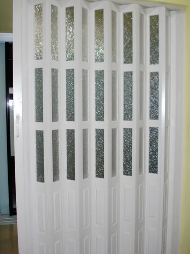 China Factory Manufacture PVC Sliding Doors For Bathrooms Folding Door