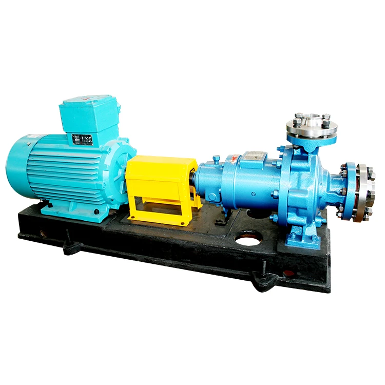 Heavy industrial crude oil hot oil transfer pump