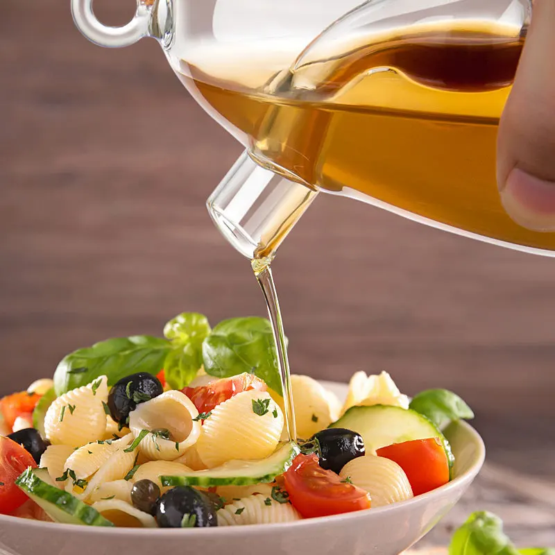 
Creative Borosilicate Glass Soy Sauce Olive Oil Dispenser for Kitchen 