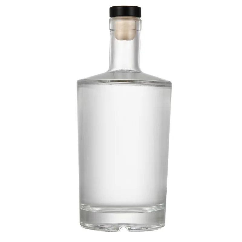 Glass bottle manufacturer customizes 750ml whiskey bottle, Western style bottle, Blancpain air bottle