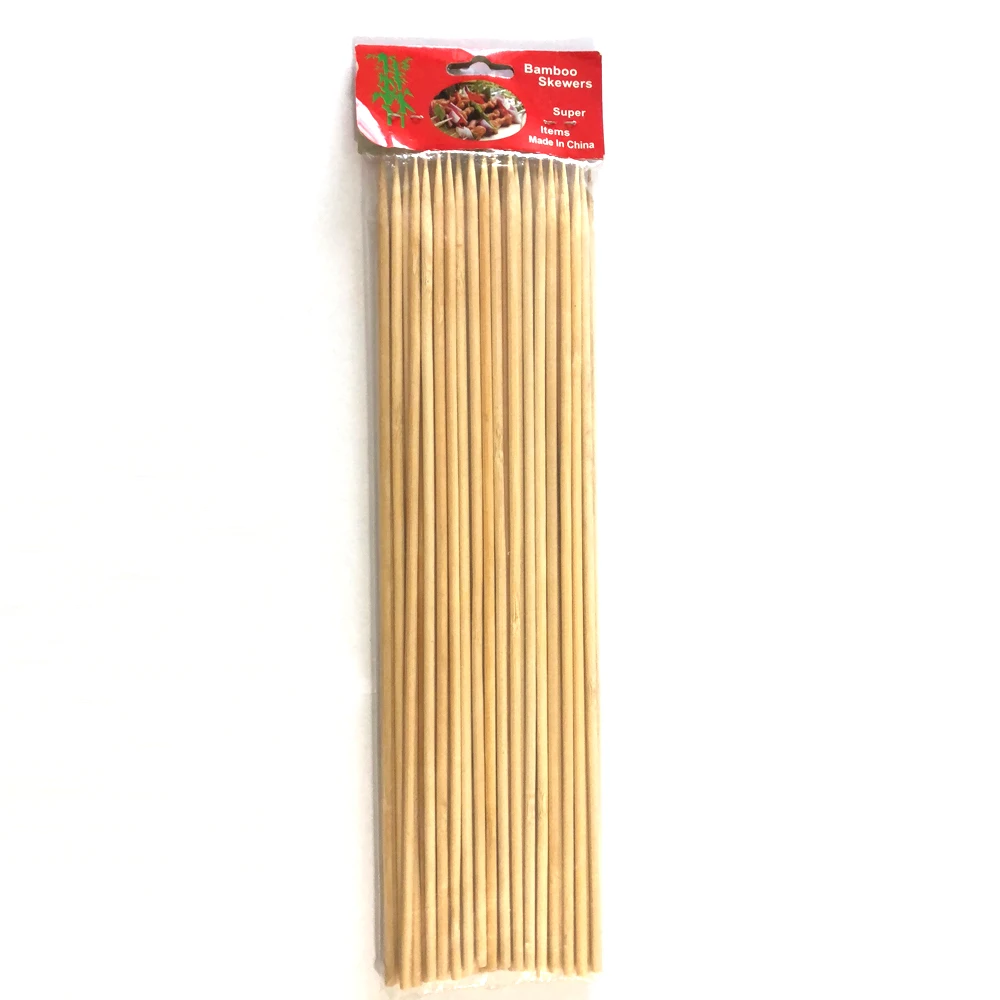 Machine Manufactured Competitive Disposable Round Bamboo bbq Stick