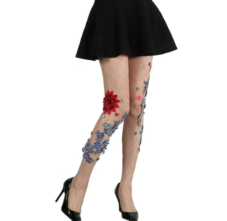 Wholesale Tights Open Crotch Fishnet for Sale Seamless Adults Black and White Fashion / in Time / Hot Free Size 3 Pairs