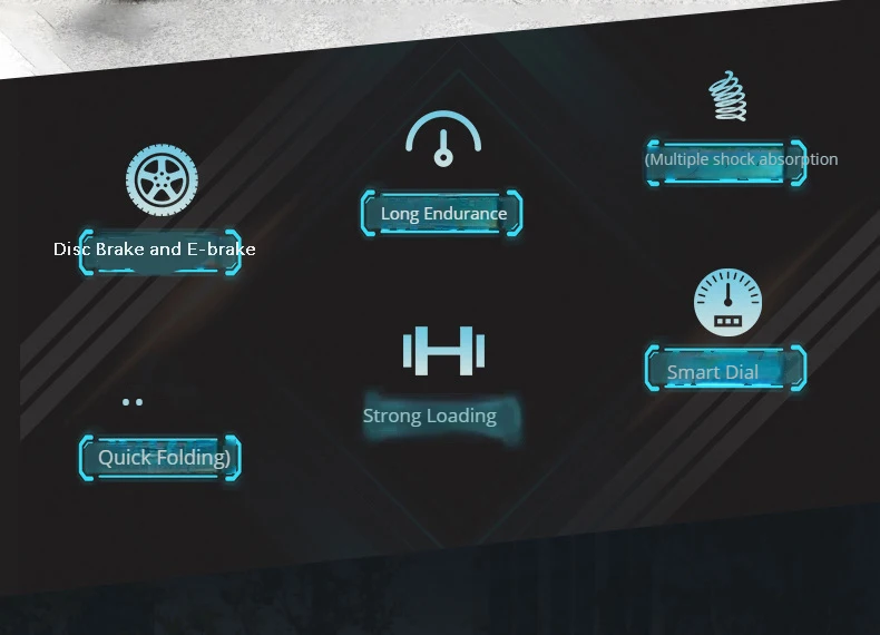 Source Factory Moto Scooter Electric Dragon 36V 2 Wheel Lithium Battery Stand Up Electric Scooter