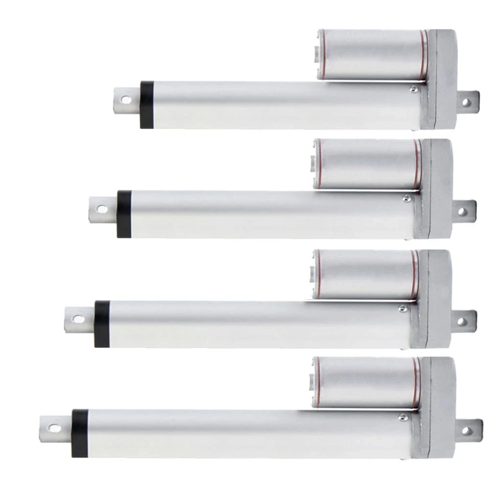 DC 12V 750N линейный привод 50 мм 100 150 200 250 ход Электрический-поступательным принципом работы; Линейный двигатель контроллер 10