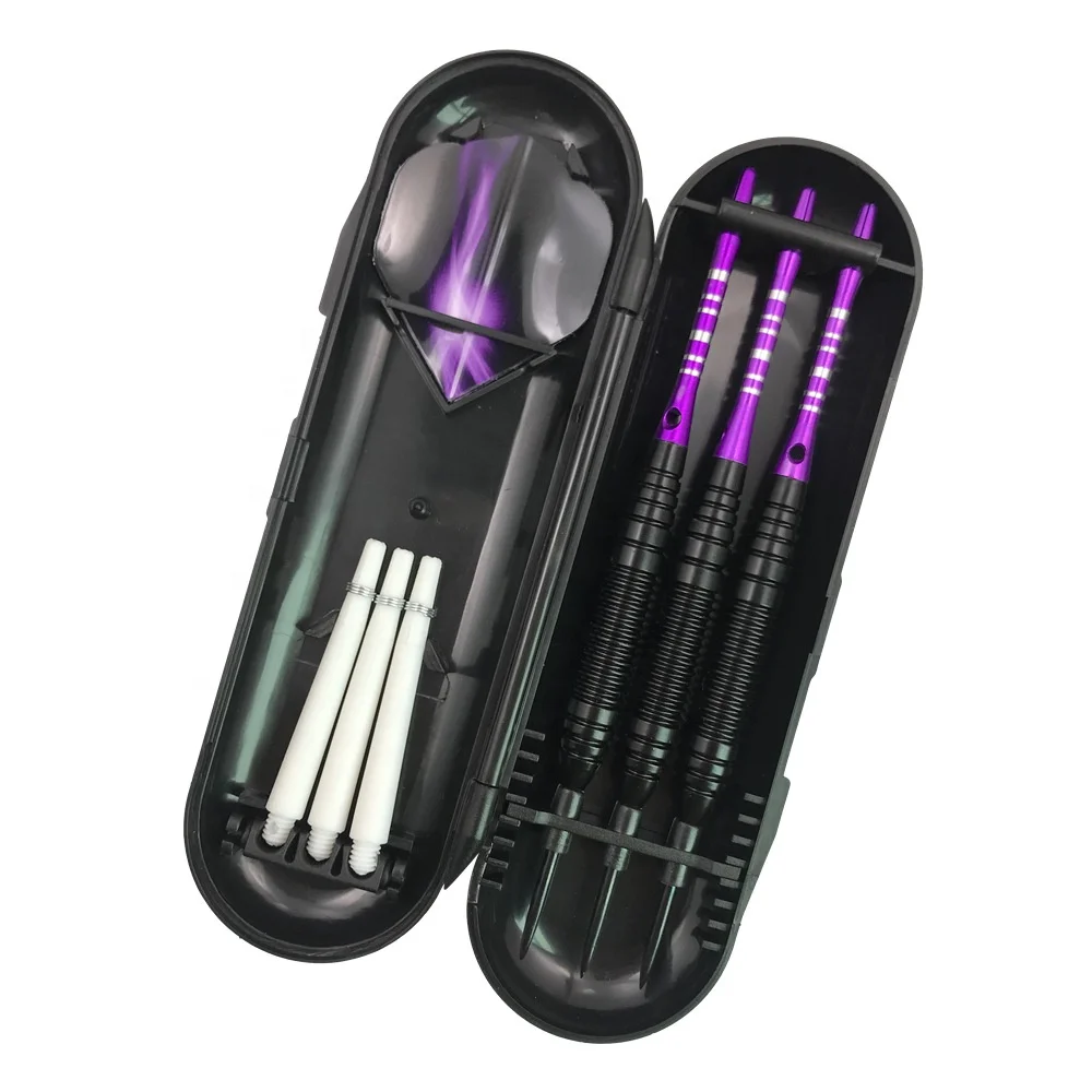 High quality cheap 3 pieces darts set games accessories darts set steel tip with box