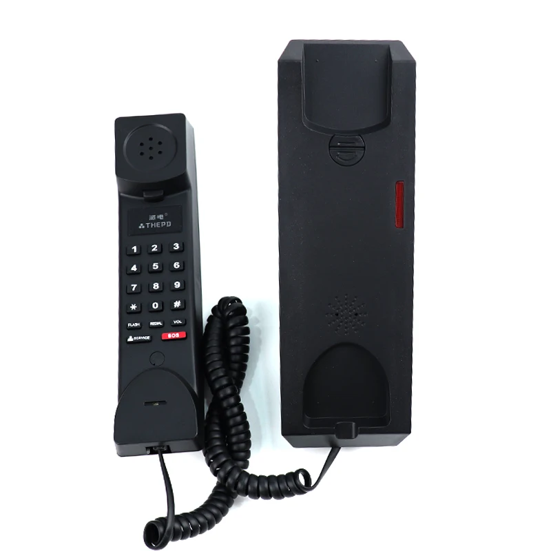 Luxury Wall Mounted Corded Telephone For Hotel Room And Bathroom