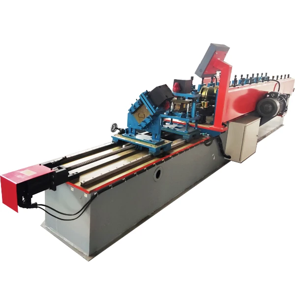 galvanized light gauge steel framing cheaper c profile channel roll forming machine with servo motor