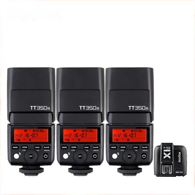 
Вспышка для мини-камеры Godox TT350N для беззеркальной камеры Speedlite вспышка для Nikon 