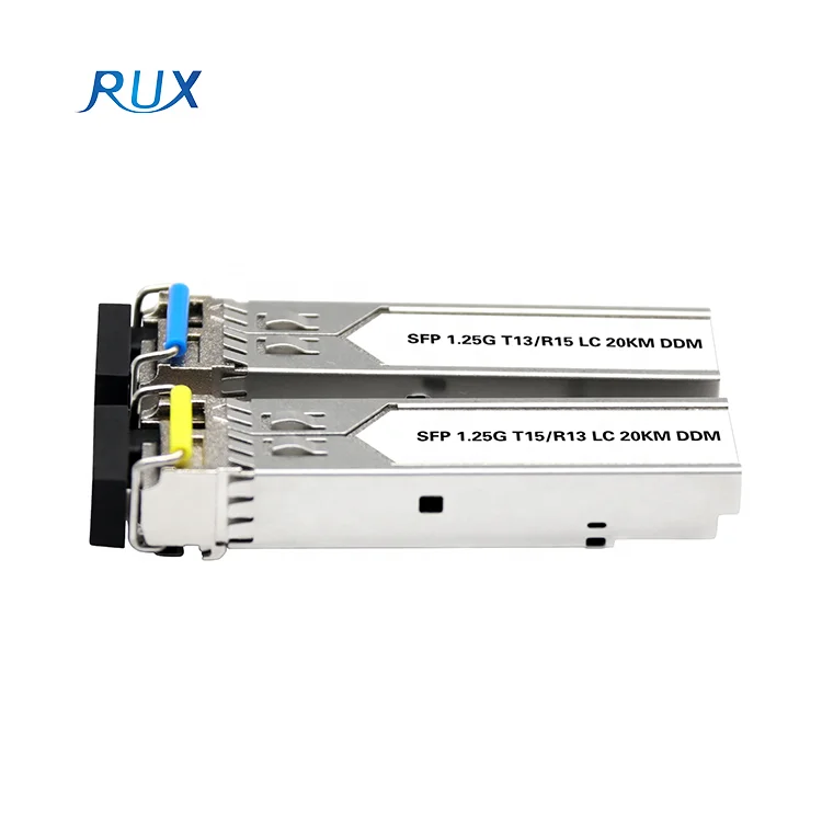 1000Base 1.25G BIDI LC Gigabit Single Mode SFP Transceiver Module
