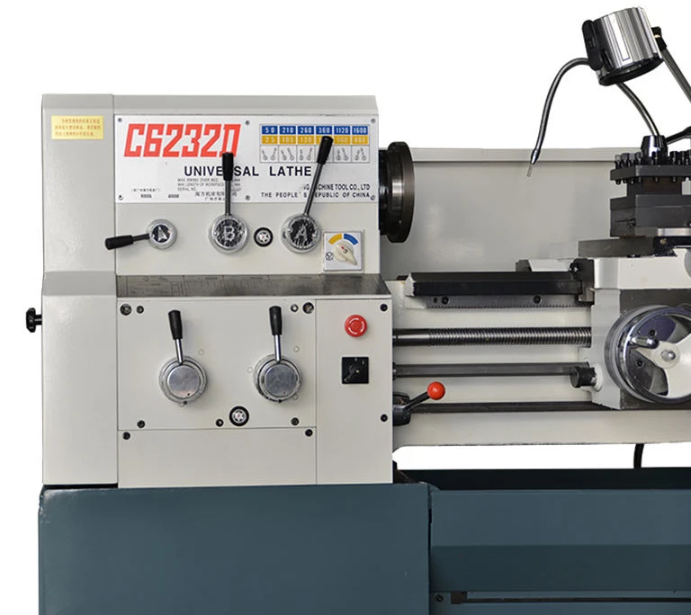 C6232D/750 horizontal manual lathe with gap bed