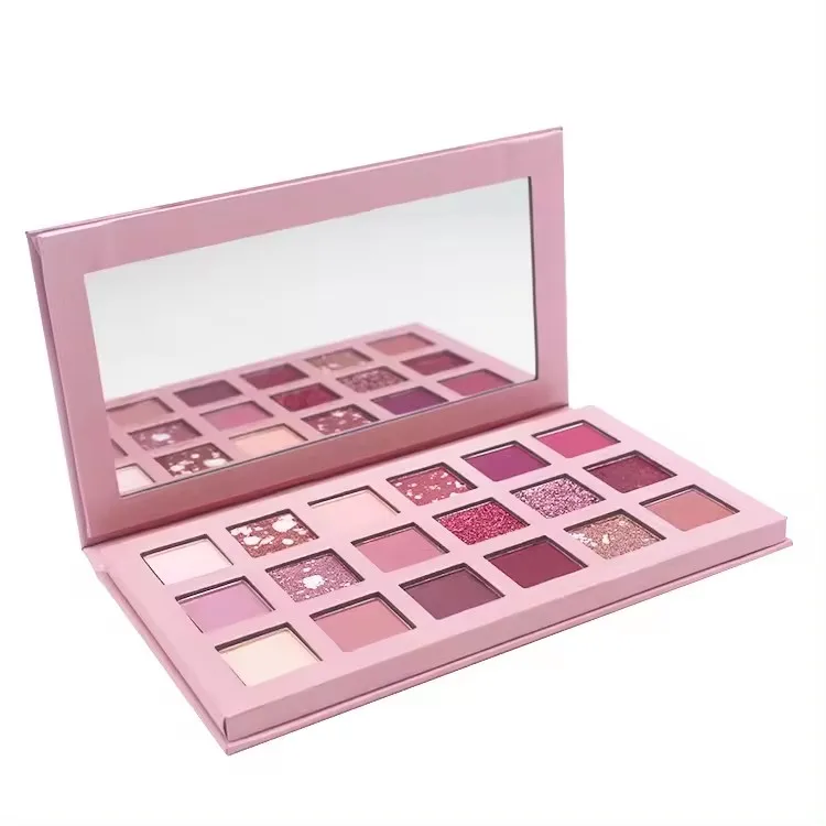 Factory Supply Cosmetics OEM Custom Logo Eye Shadow Palette High Pigment Dry Pressed Powder Eyeshadow Pallette Private Label 2g