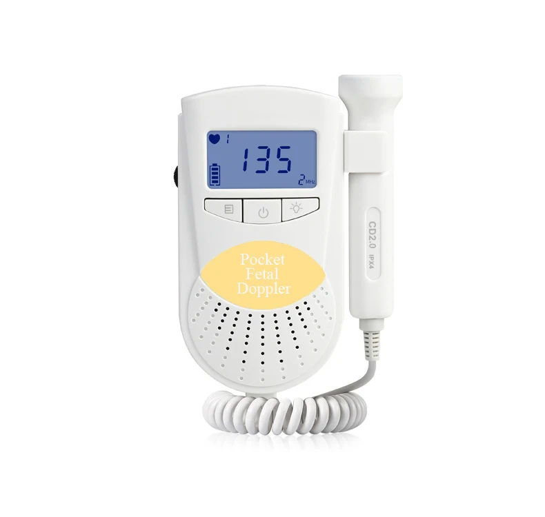 Ручной фетальный допплер с ЖК-дисплеем