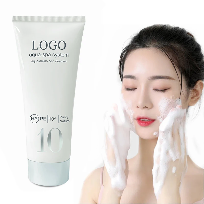 Gentle Daily Facial Cleanser with Anti-Wrinkle Feature Amino Acid Deep Pore Cleansing Cream Pore Cleaner
