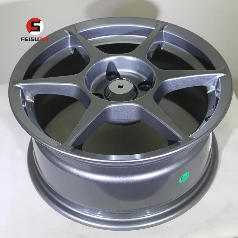 15inch P1 sports alloy wheels 15*7  4*100 ET35 CB73.1 grey white