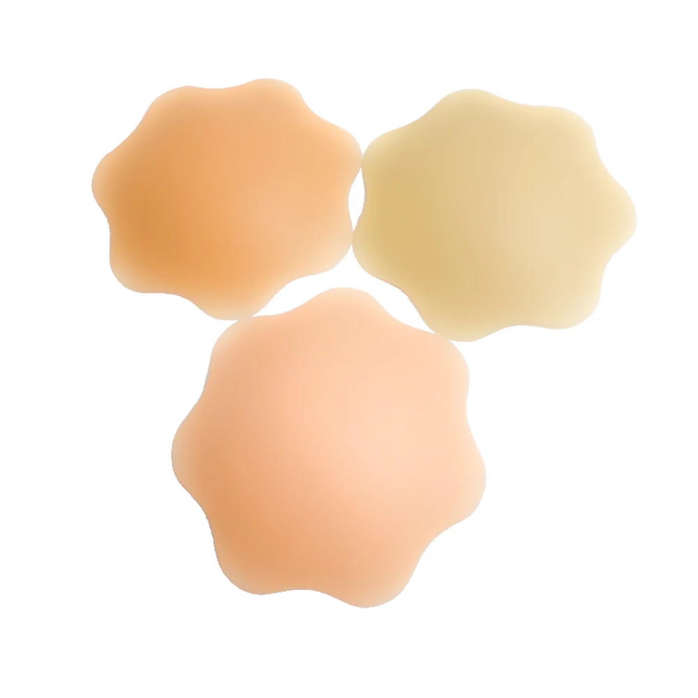 reusable pasty nipple covers for women one piece sexy ladies silicone beach nipple cover
