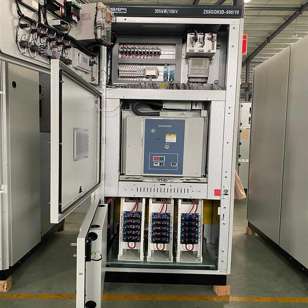 710kw дренажная насосная станция высокого напряжения интегрированный мягкий пусковой шкаф