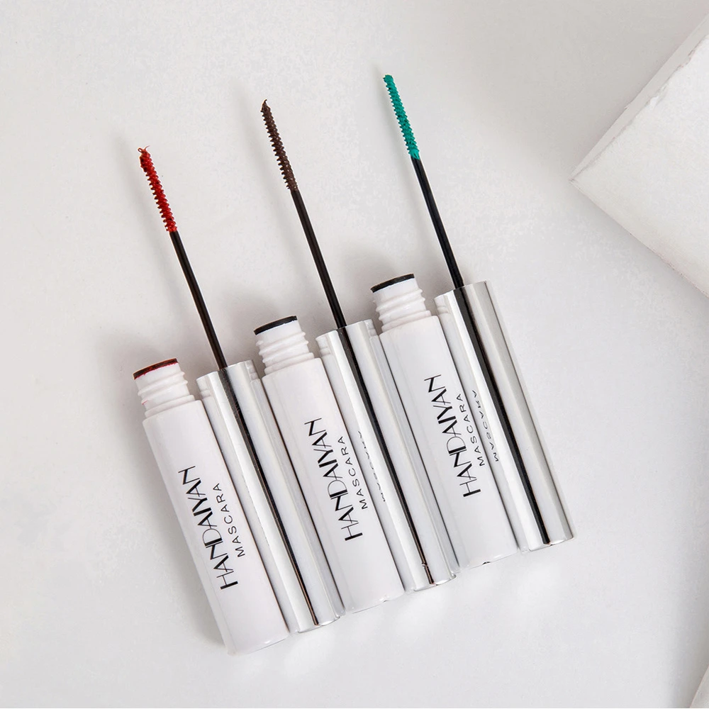 Waterproof Long-lasting Styling not easy to Smudge Natural Eyelashes Mascara Multi-Chrome Long Curling Brush Thick Mascara