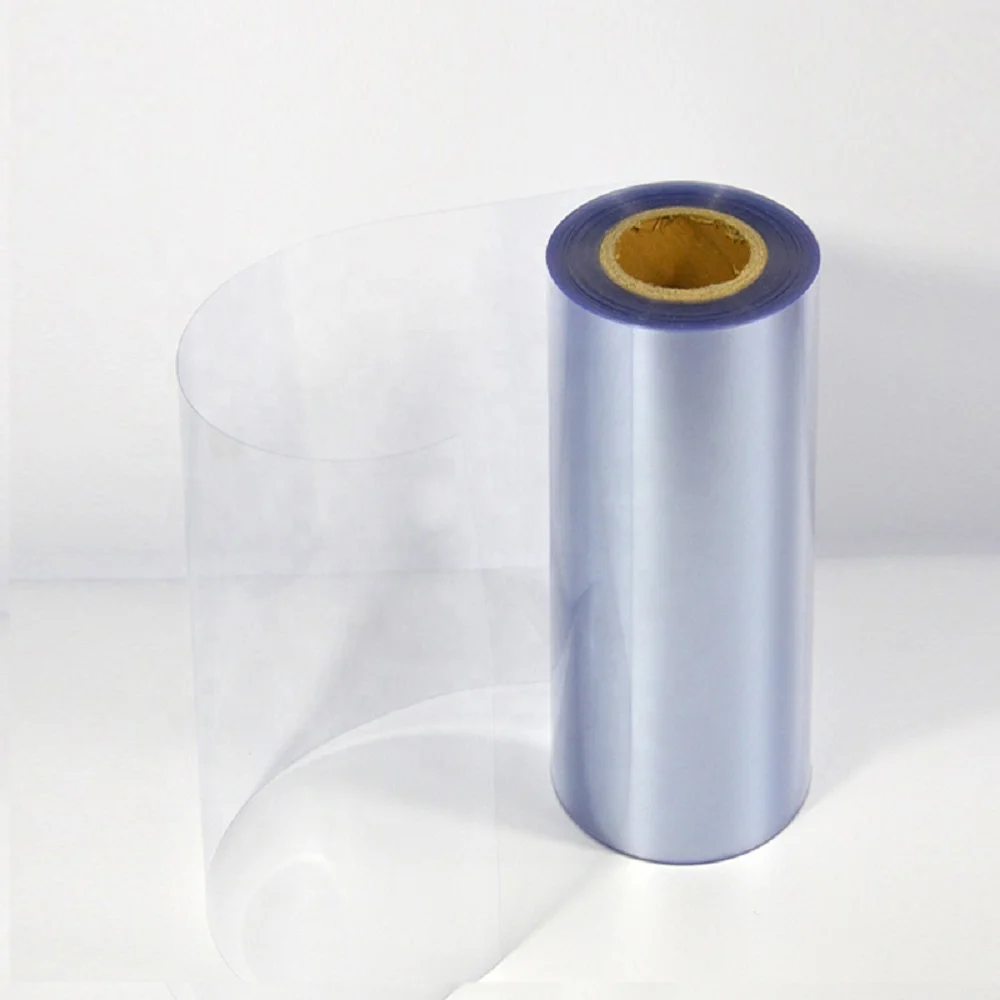 2022 Factory Price Semi Rigid PVC Roll Blister Pack Film Therrmoforming Plastics PVC Sheets For Vacuum Forming