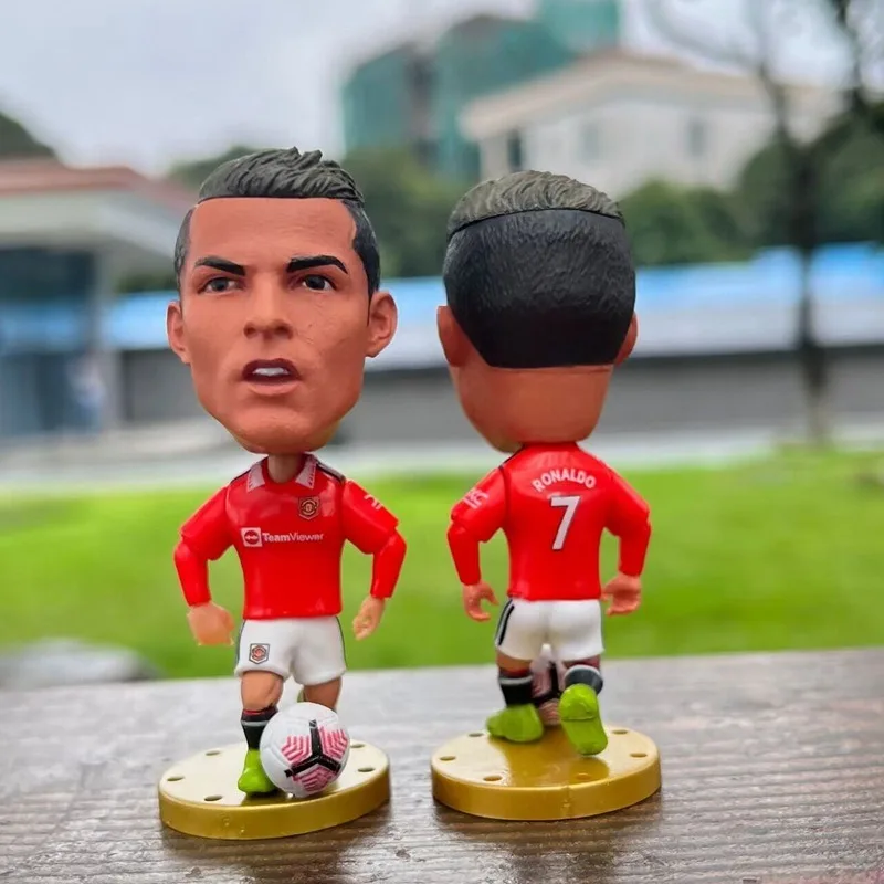 New Arrival PVC Soccer Star Action Figures Popular Football Players Doll Car Accessories Dropshipping Popular New Arrival