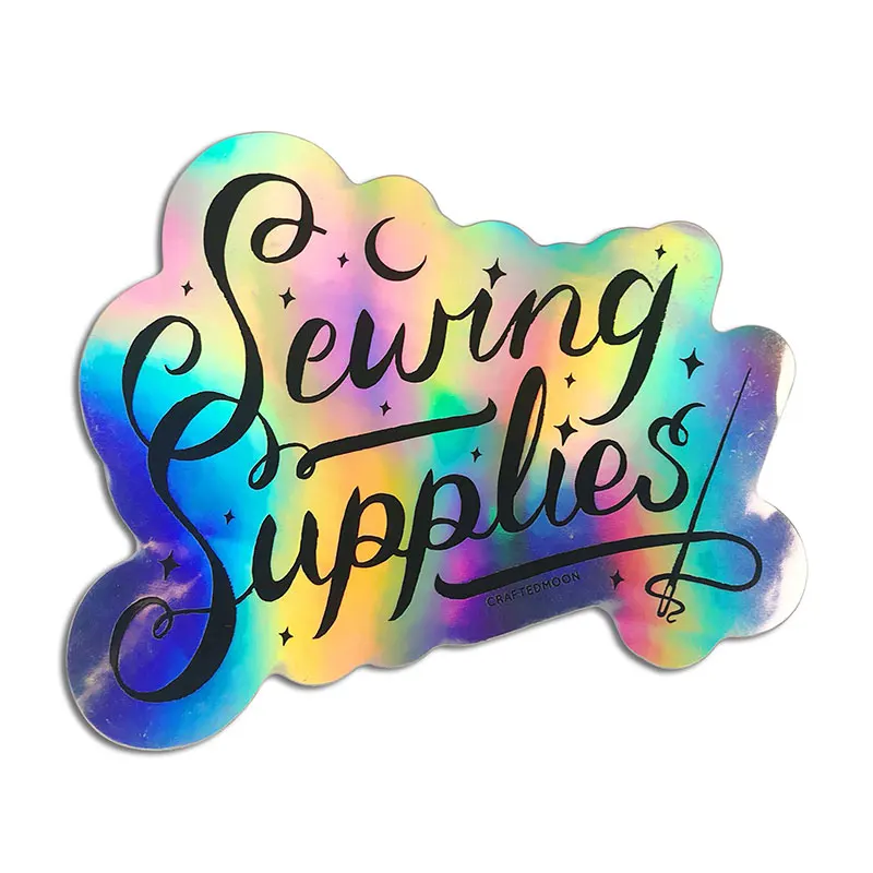 Оптовая продажа, экологически чистые наклейки a4 a5, Мультяшные этикетки для упаковки этикеток, индивидуальная печать, поцелуй, режущие виниловые наклейки