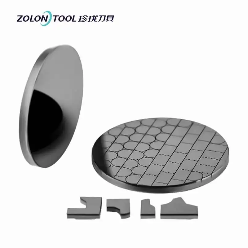 PCD TIP/1MIC compact blanks lathe cutter carbide inserts turning tool