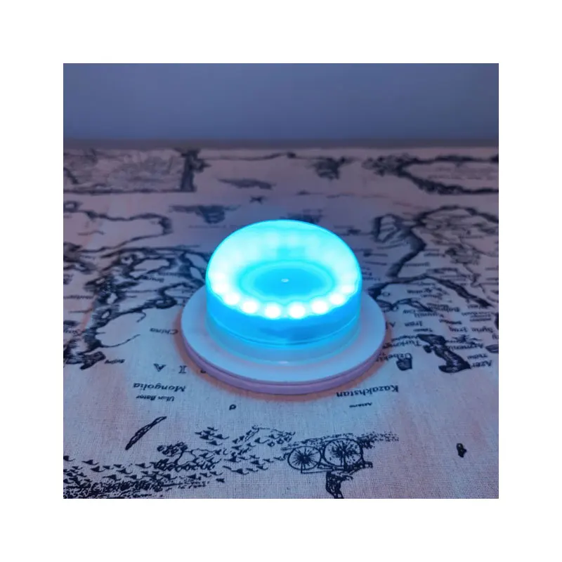 Wedding Event Hotel Furniture Restaurant Table Lighting Base LED Colour Changing Dome Light