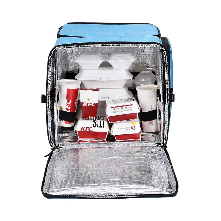Wholesale waterproof custom food delivery box delivery back pack (1600541051727)