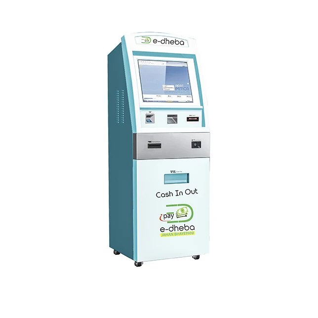 Bank Self-Service  Payment Kiosks Cash Cashless Payment Kiosks Banknotes Box ATM  Kiosk