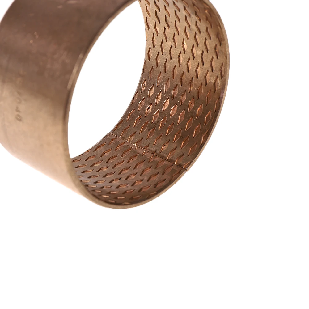 Factory wholesale custom size bronze bushing OEM copper bearing abrasion proof slide self lubricating bushing