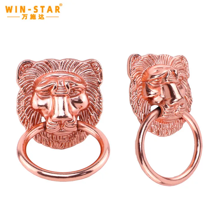 WINSTAR Alloy Metal Lion Head Sofa Decorative Sticks Strips Buckles Buttons furniture handle knobs