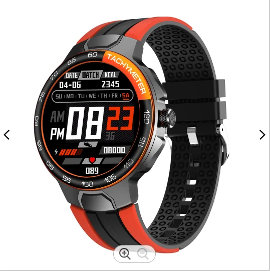 E15 Watch Men Custom Dial Full Screen Waterproof watch For Android IOS Sports Fitness Tracker