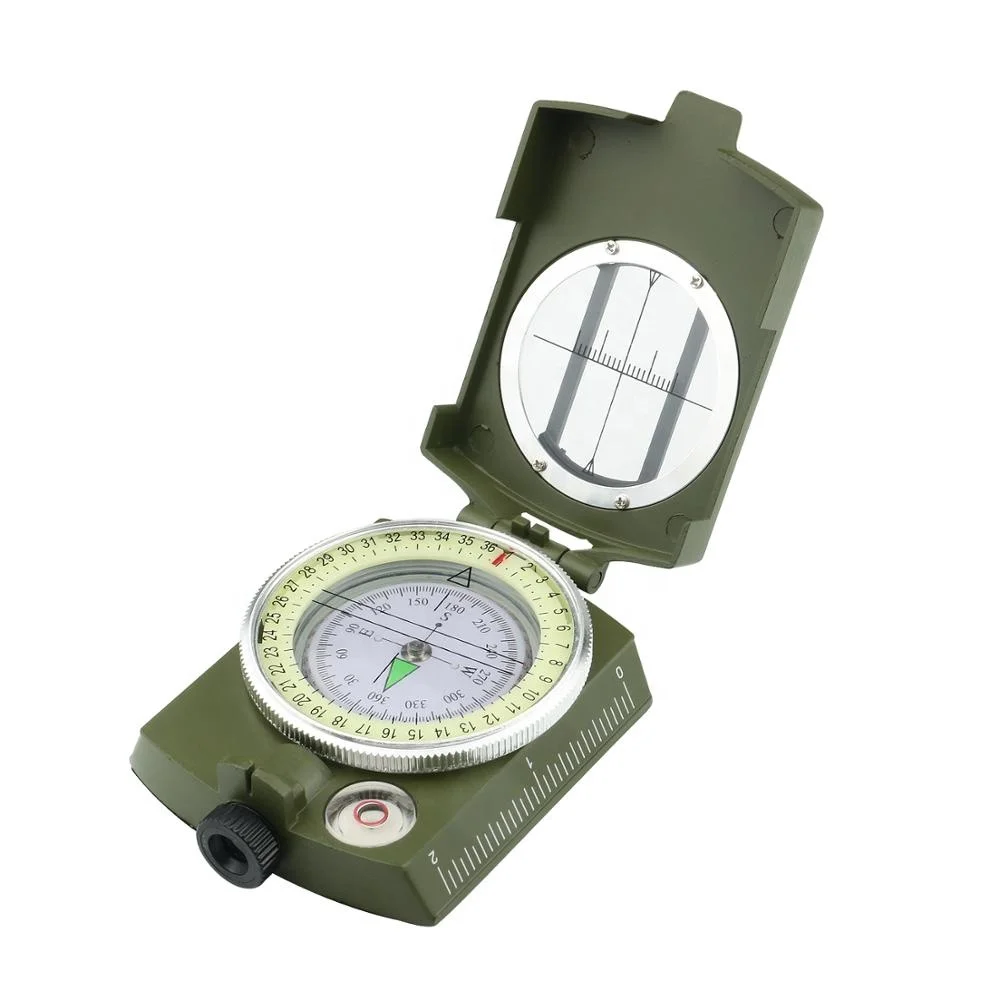 
Professional made outdoor portable waterproof multi-function military compass 