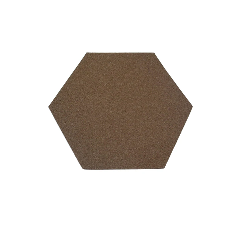 Personalised Cork Hexagon Big Felt Board Memo Board For Notes Pictures Office Home Decor