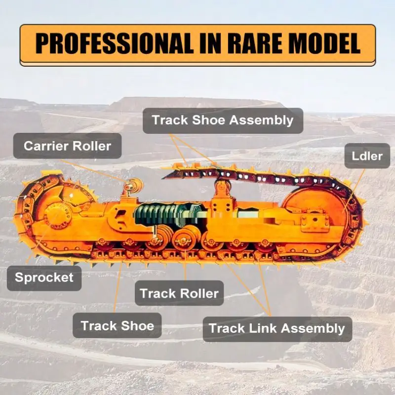 Excavator Track Roller Bottom Roller Lower Roller for Komatsu Pc200 20Y-30-00012
