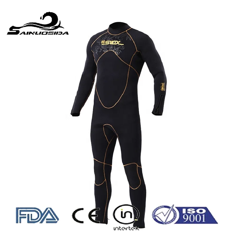 W1003 2020 New OEM support  warm sunscreen 5MM neoprene triathlon diving suit