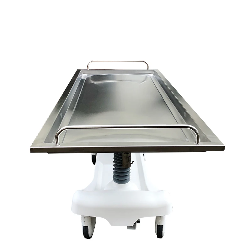 MN-YD006 Hospital Patient ABS Patient Transfer Trolley Hydraulic Corpse Stretcher
