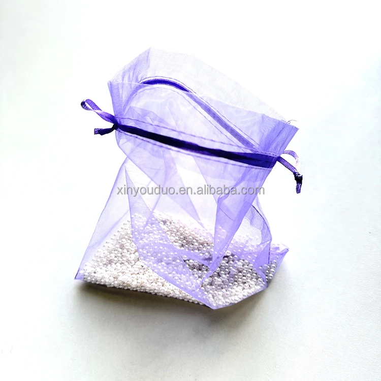 Custom Mesh Organza Ribbon Drawstring Pouch for Christmas Parties and Jewelry Storage Elegant Gift Bags