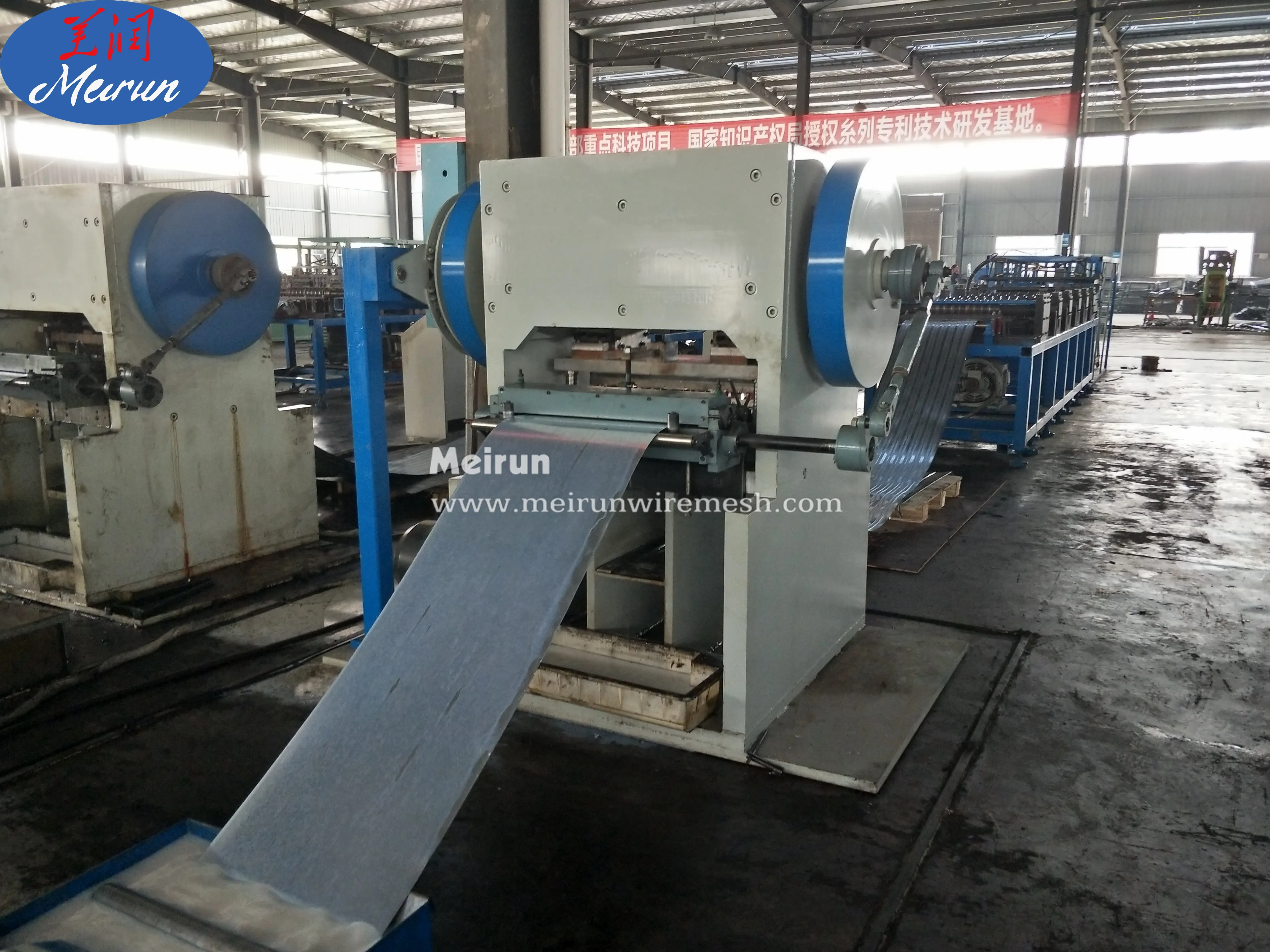 Expanded Metal Mesh Rib  lath making machine