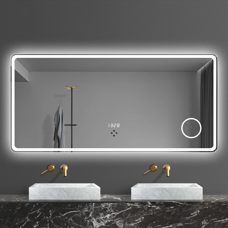  Hot sales in factories beauty led light cosmetic mirror Smart lighting salon Bathroom wall