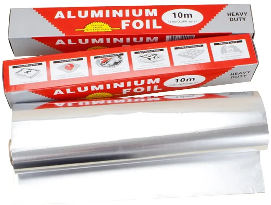 Packaging material aluminium household foil widely used for cooking freezing storing and baking