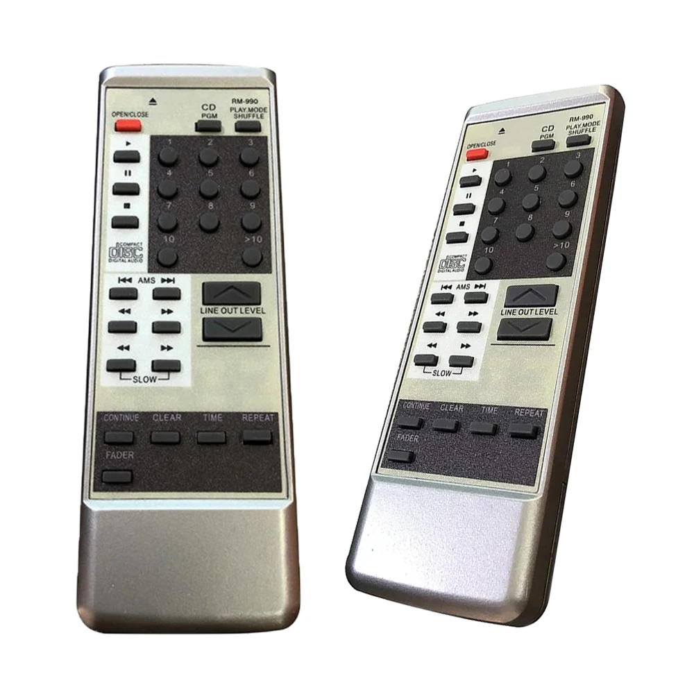 RM 990 for Sony CD Player Remote Control CDP 611 CDP227 CDP228 ABS Replacement