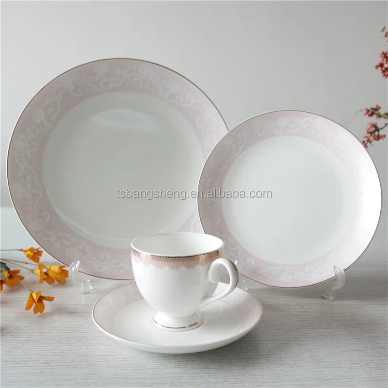 hot sale fine bone China 20pcs new bone china dinner set porcelain dinnerware