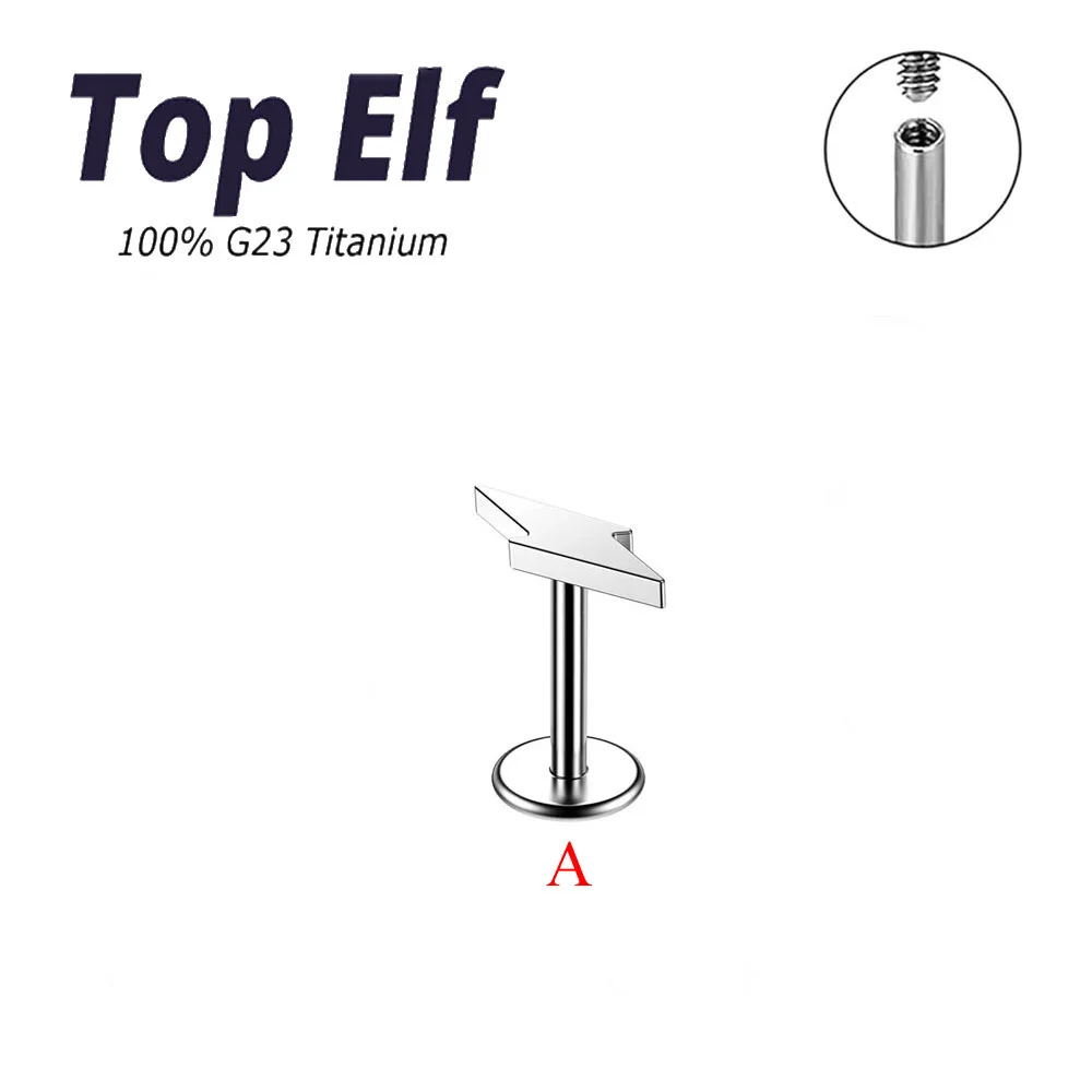 Hot selling G23 ASTM F136 titanium mens jewelry wholesale 16g stars moon cross and heart studs earrings jewelry korean earrings