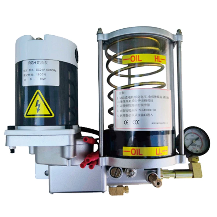 MIRAN central lubrication system used for CNC machine 1L Progressive electric butter injector grease lubrication plunger pump