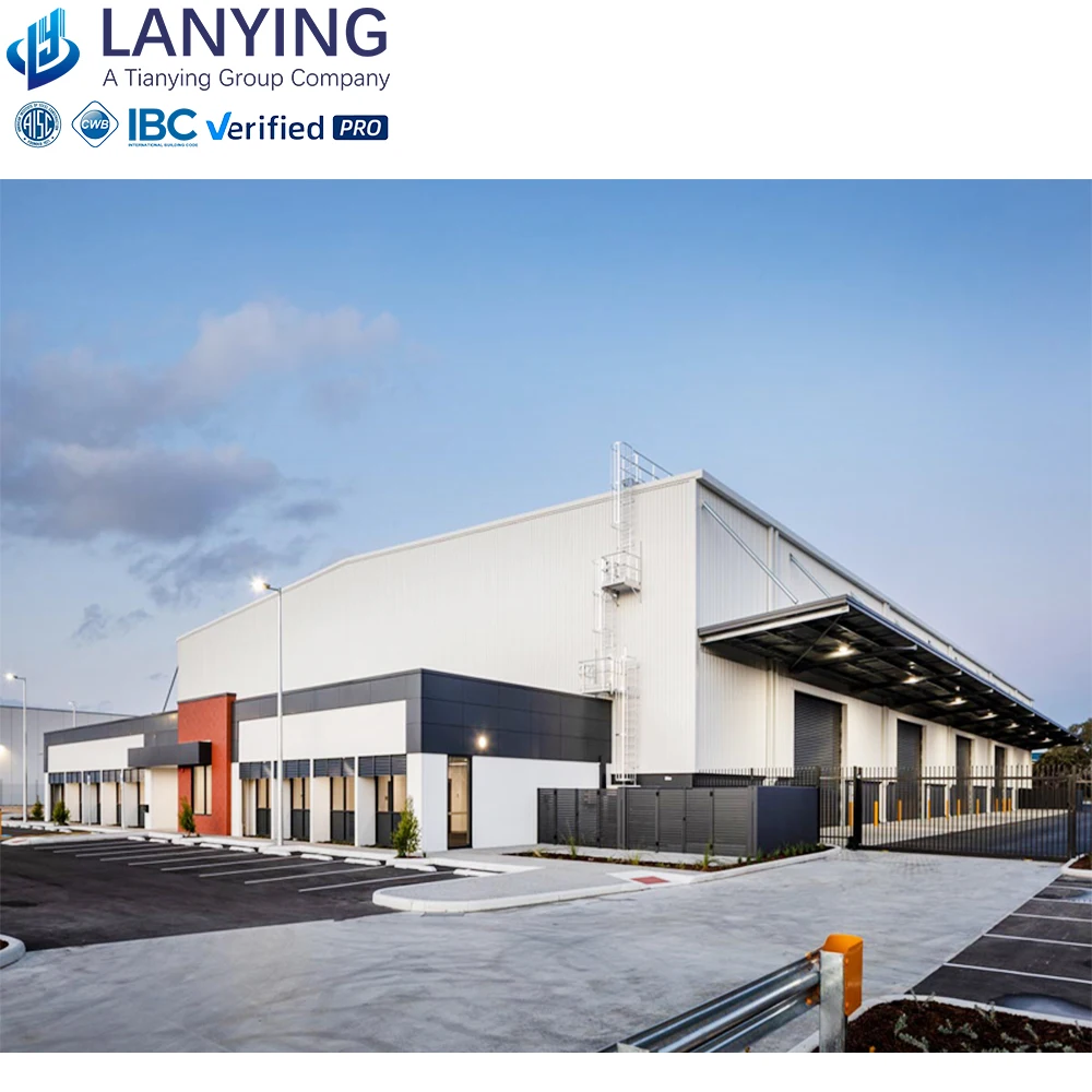 Industrial Design Prefabricated Steel Structure Multi-Warehouse Workshops & Plants Construction Building