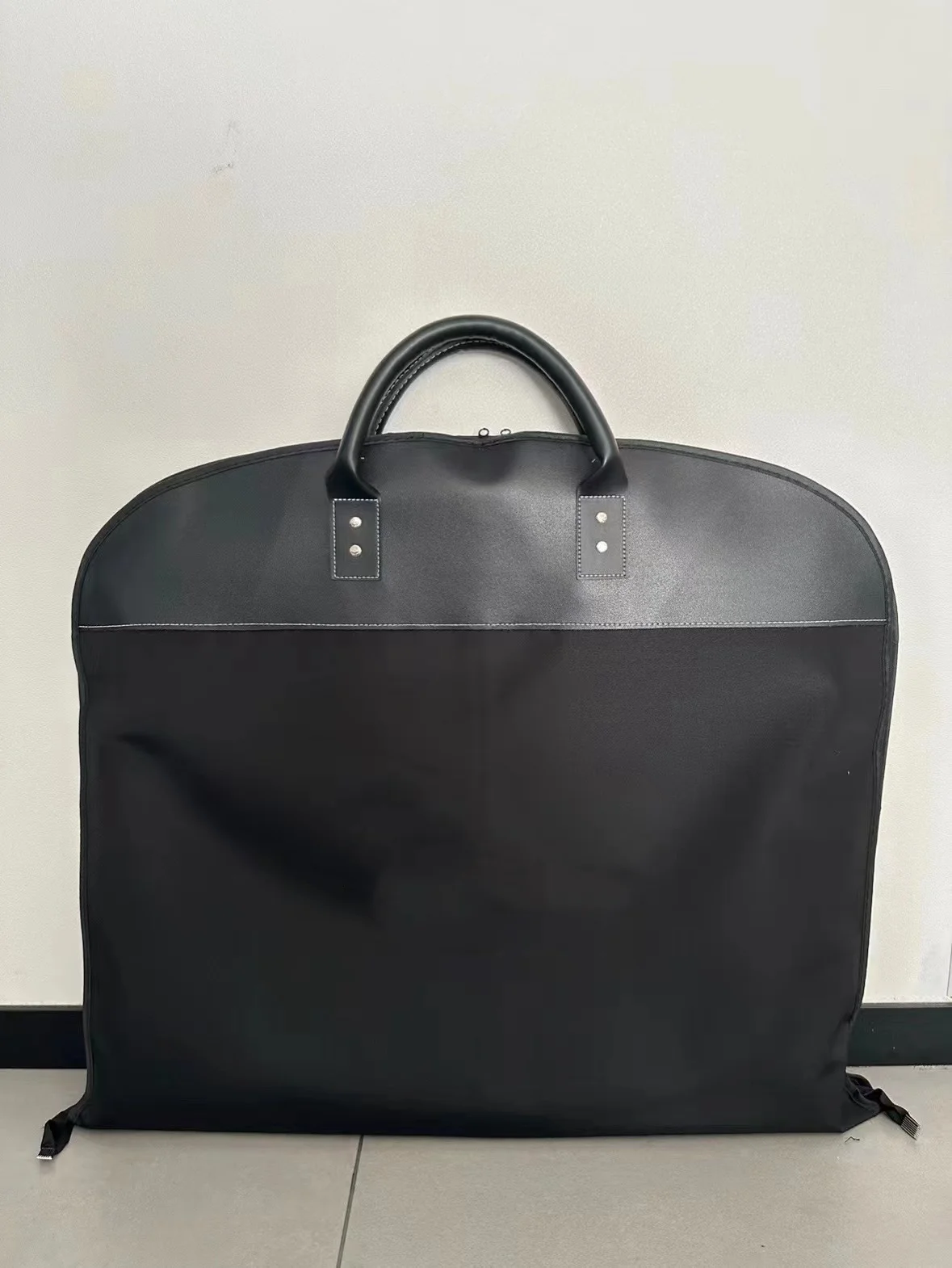 Waterproof Suit Bag Tote Bag Striped Oxford Cloth Thickened Dust Cover Travel Business Non-Woven Fabric Boutique Suit Cover Bag