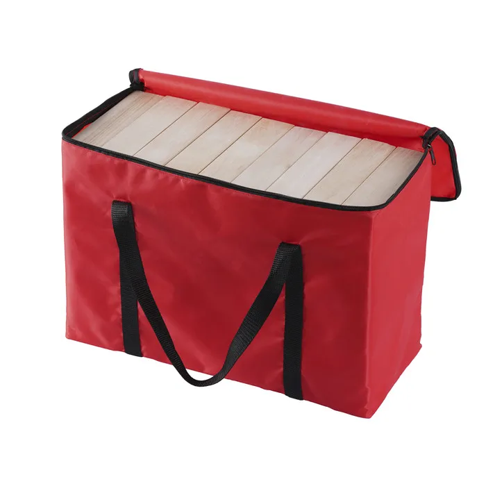 Customized 54PCS Giant Outdoor Tumbling Tower Game Set Customized Wooden Blocks Stacking Yard Game for Kids Adults