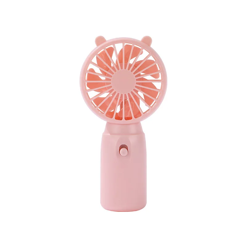 Wholesale Cute Mini Battery Portable Handheld Fan New Design Small Air Cooling Desktop Fan Household Hotel Use Perfect Gift Idea